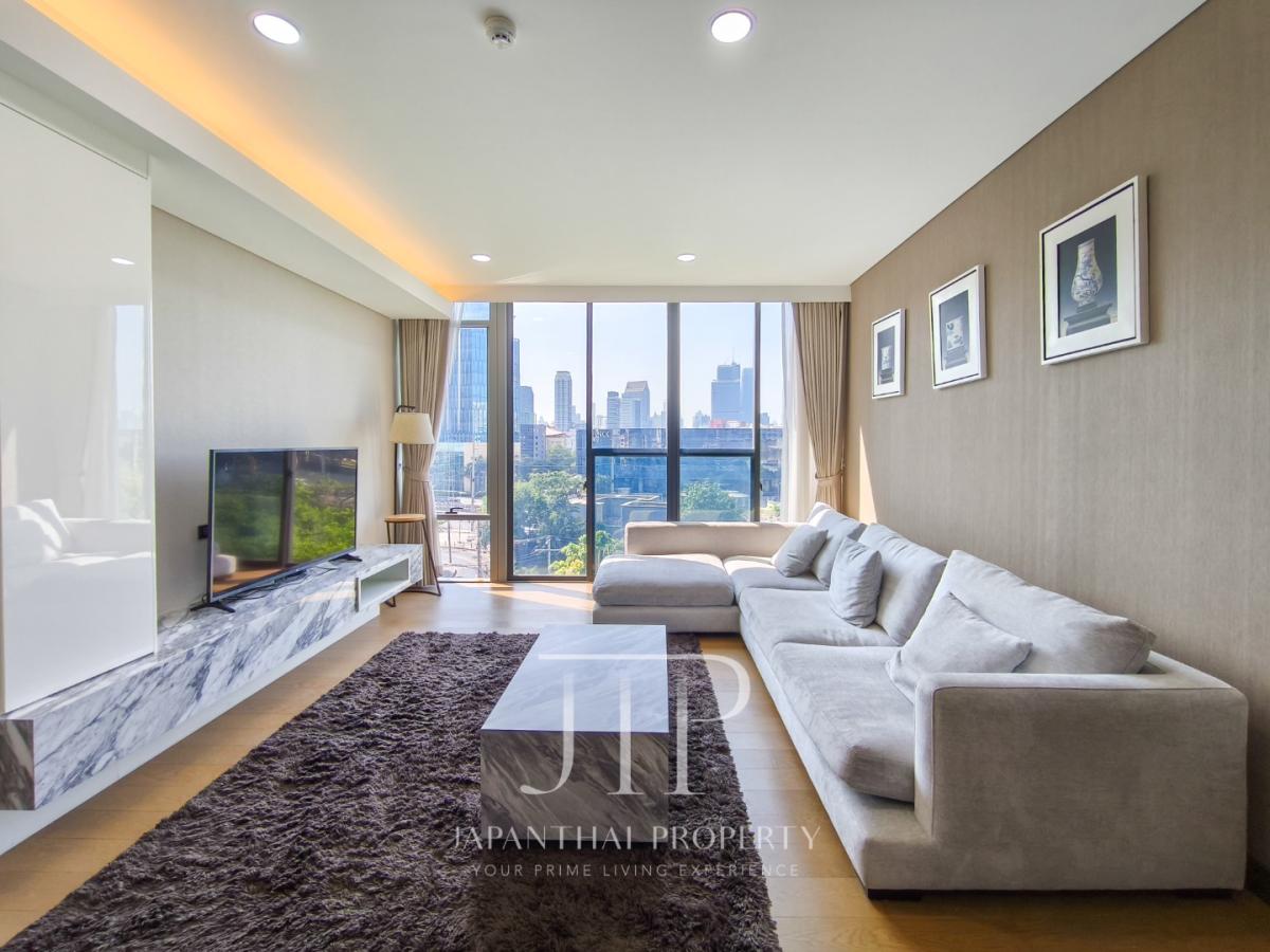 *Siamese Exclusive Queens*  78sq.m Park view 2bed unit for rent in Asoke area. 