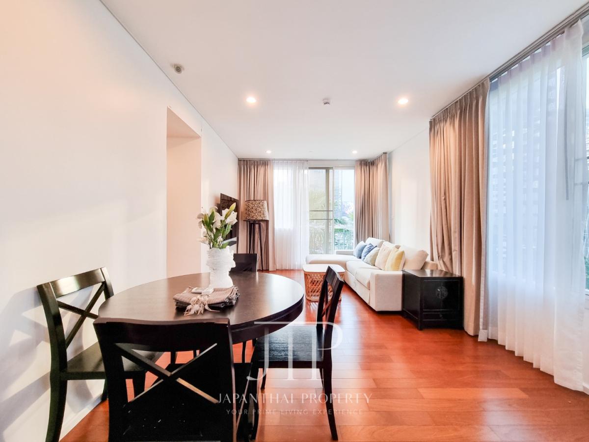 *Wind Sukhumvit 23*  Low floor 2-Bedroom With Pool View in Asoke Area.