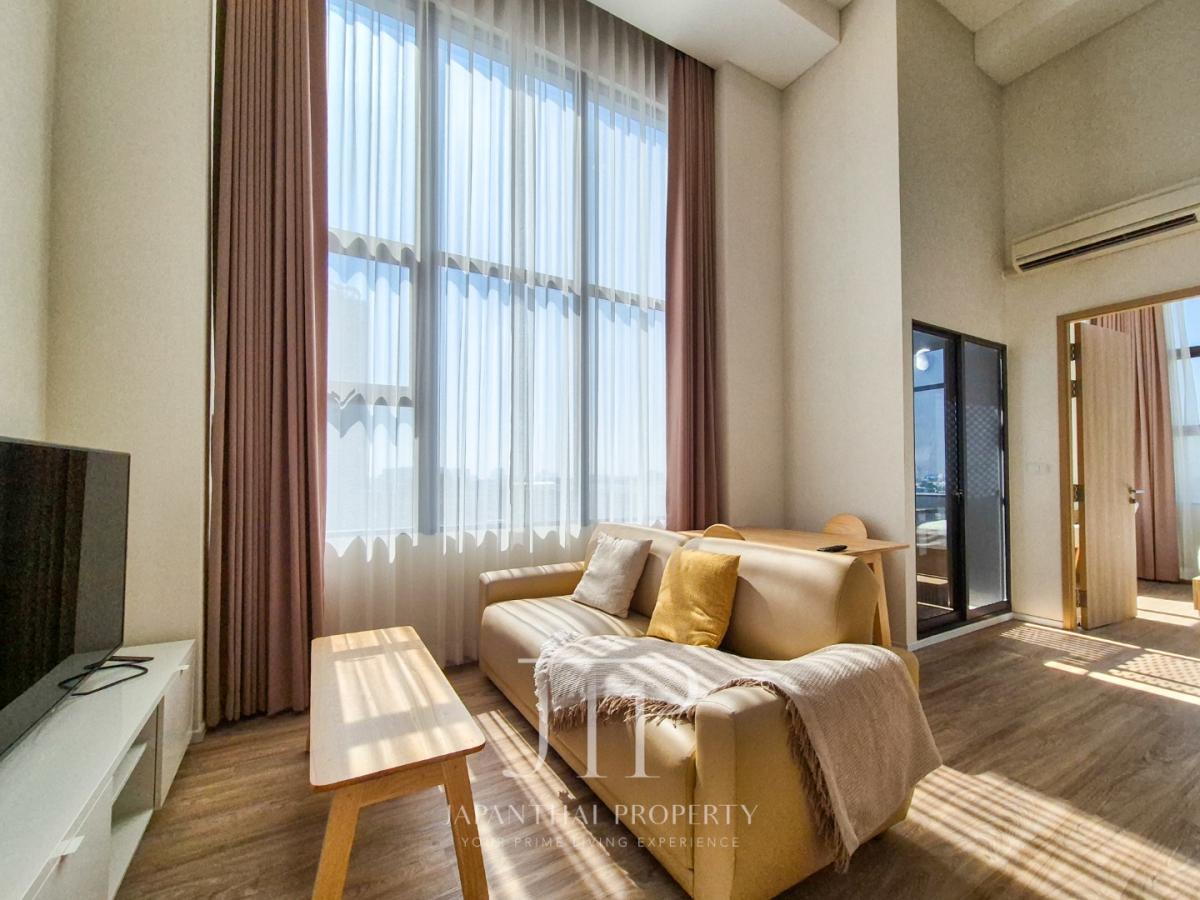 *Siamese Sukhumvit 48* Duplex show-unit 67sq.m 2bed unit for rent in Onnut area.