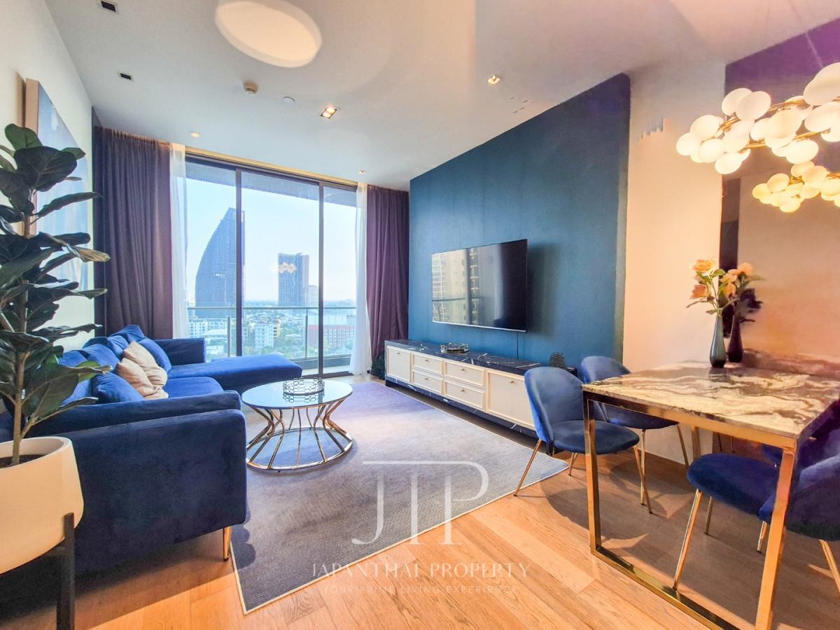 *BEATNIQ SUKHUMVIT 32* 80sq.m 2bed opposite main road open view unit for rent.