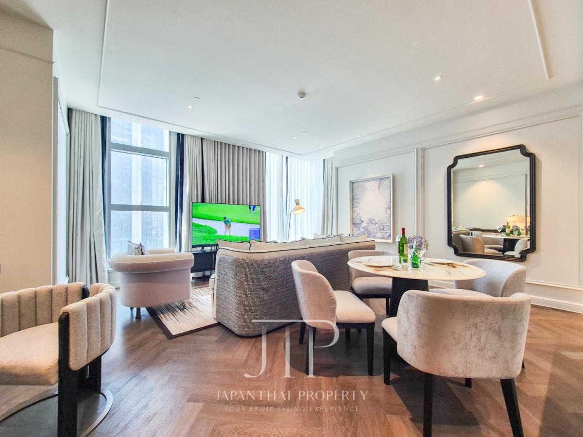 *La Clef Bangkok* Brand-new building next to BTS Thonglor Rent: 185,000THB Serviced 88sq.m 2 bed residence for rent
