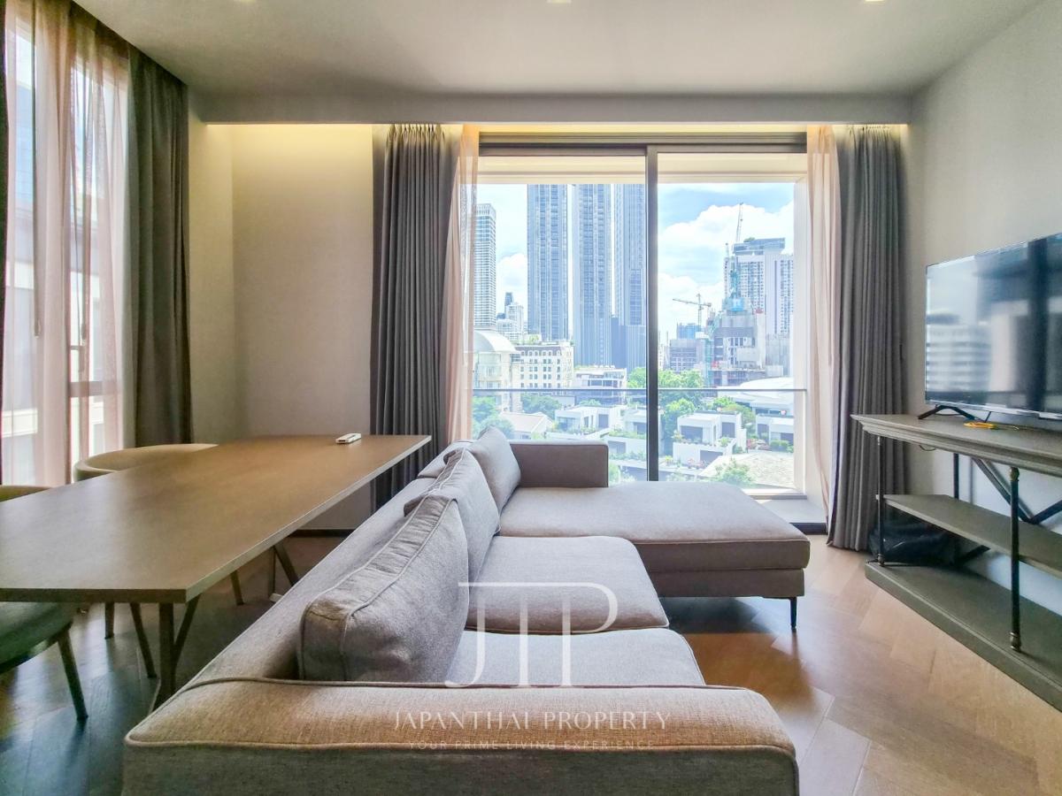 *The Reserve 61 Hideaway*  Rent: 62,000THB 57sq.m 1+1bed corner unit for rent in Ekkamai area