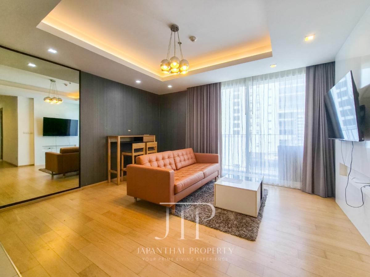 *HQ Thonglor*  Rent: 62,000THB  75sq.m 2bed corner unit in Thonglor area