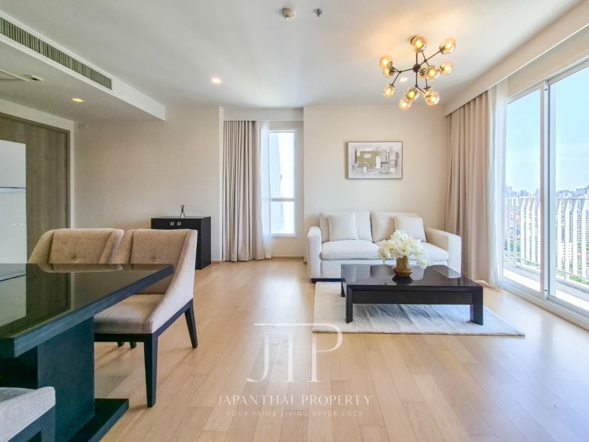 *HQ by Sansiri* *No Pet* *1 year contract* Rent: 53,000THB 56sq.m corner 1bed unit in Thonglor area