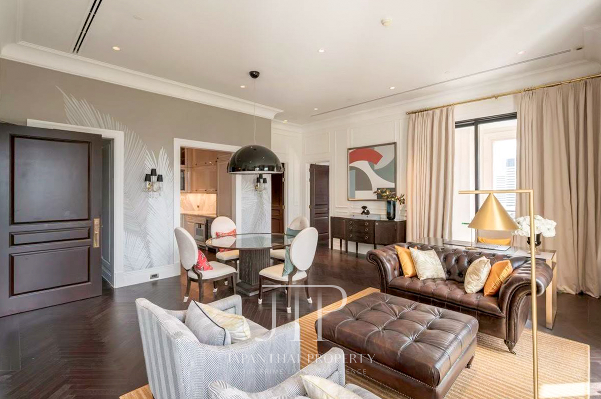 *98 Wireless*  320,000THB/month  Embassy garden view 132.57sq.m 2bed unit in 98 Wireless. 