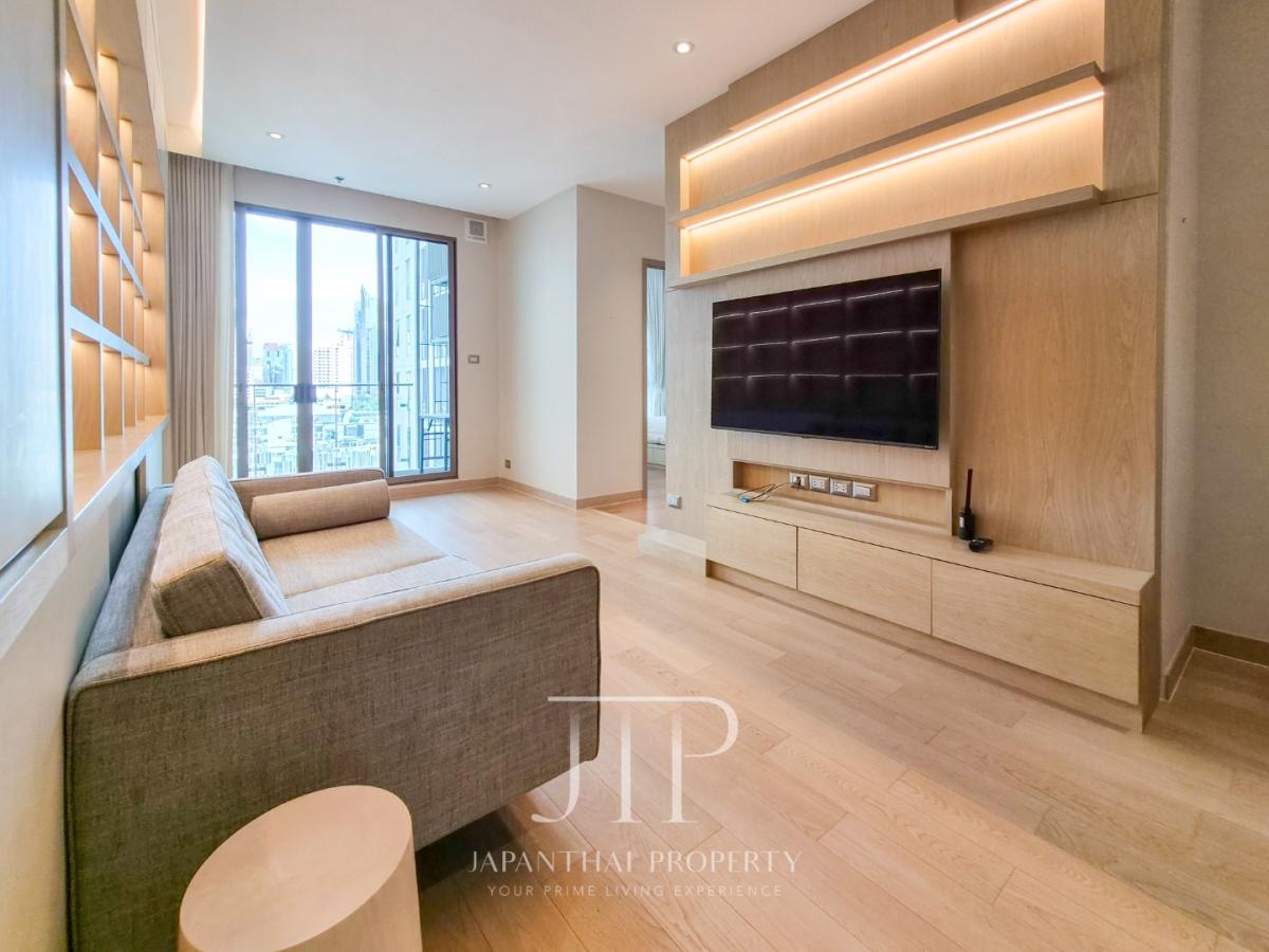 *Supalai Oriental Sukhumvit 39*  Rent: 60,000THB Muji style 84.5sq.m 2bed unit for rent in Phrom Phong area.  