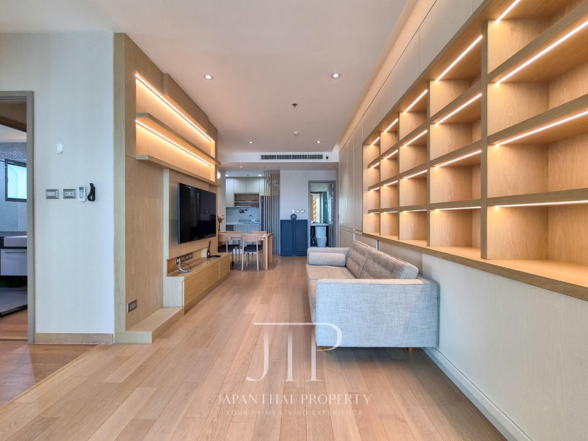 *Supalai Oriental Sukhumvit 39*  Rent: 60,000THB Muji style 84.5sq.m 2bed unit for rent in Phrom Phong area.  