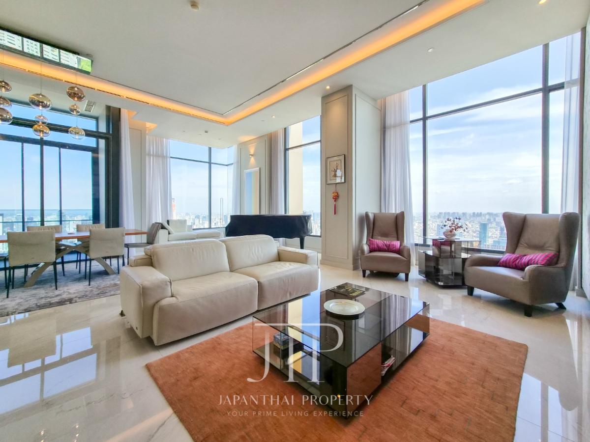 *ESSE Asoke*  Sale: 89MTHB Rent: 280,000THB Super rare penthouse 210sq.m 2bed 2bath 50+ floor in Asoke