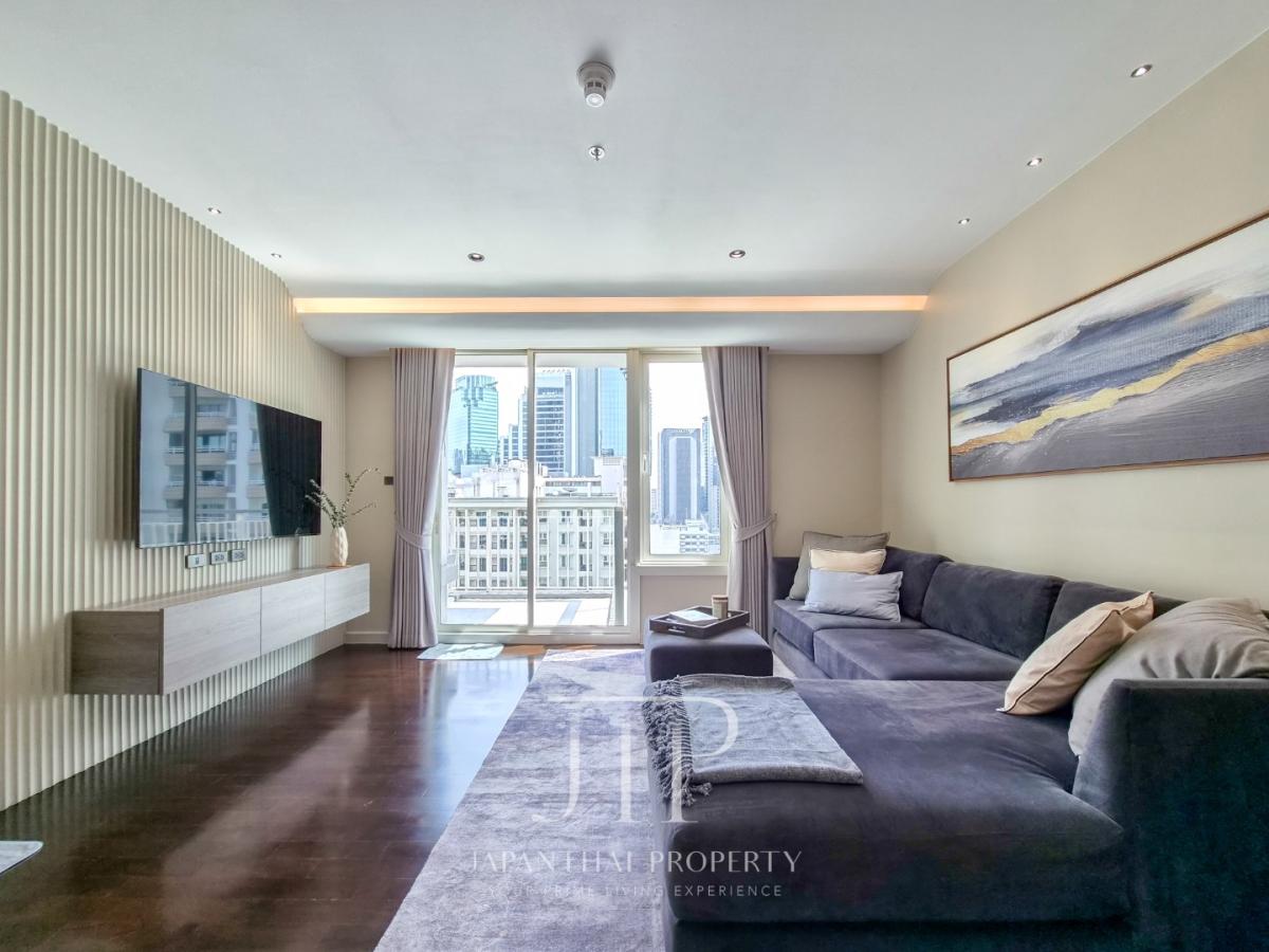 *Baan Siri Sukhumvit 24*  Sale: 25.5MTH Rent: 98,000THB Fully renovated 91sq.m 2bed unit for rent in Phrom Phong area