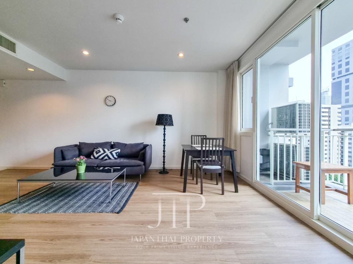 *Baan Siri 24*  Rent: 40,000THB Renovated 60sq.m open view 1bed unit for rent in Phrom Phong area.  