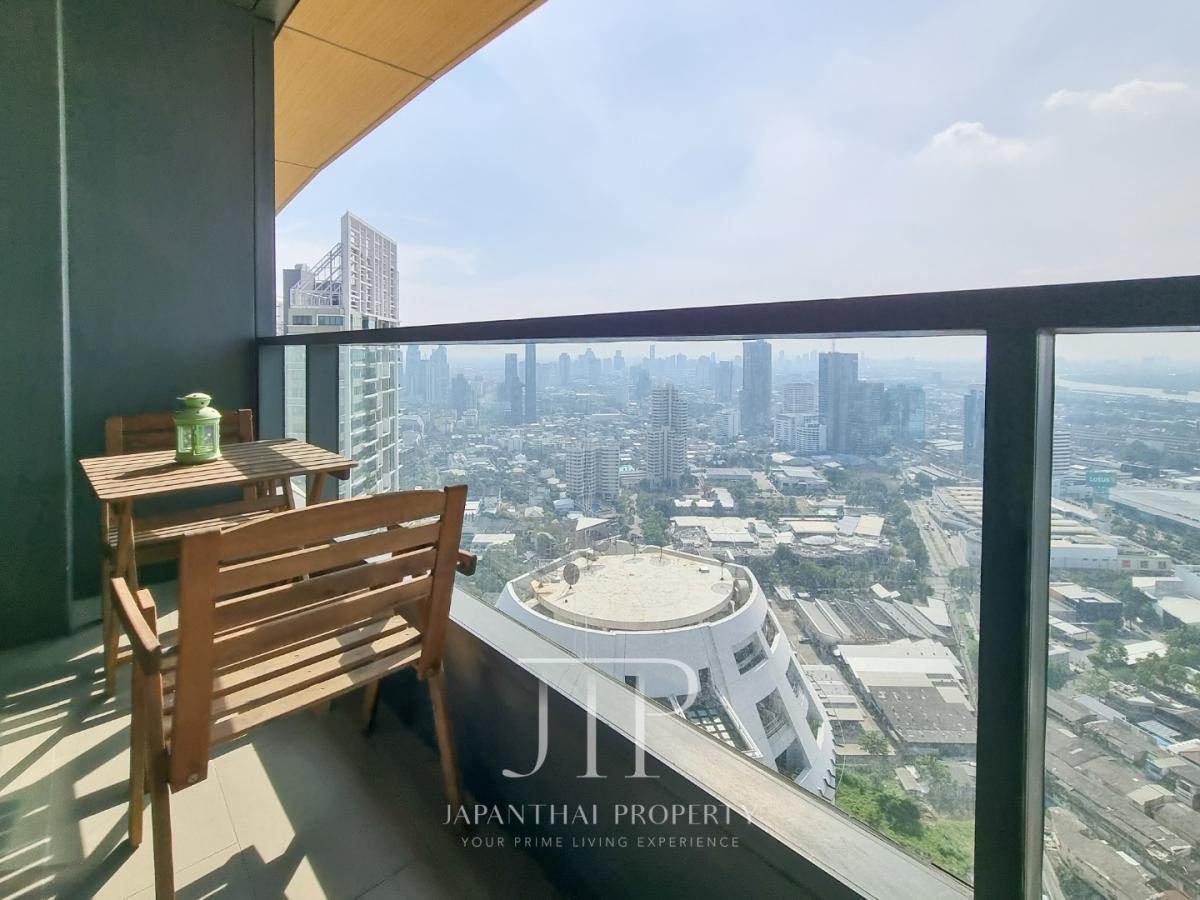 *The Lumpini 24*  Rent : 65,000THB  Amazing river view 65sqm 2bed unit in Phrom Phong area