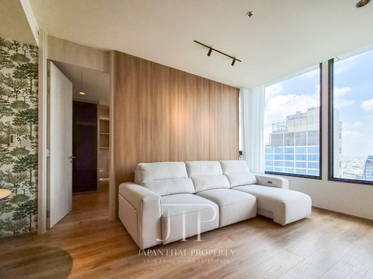 *Noble Form Thonglor* Rent: 70,000THB Modern Muji style 63sq.m 2bed unit for rent in Thonglor area.  