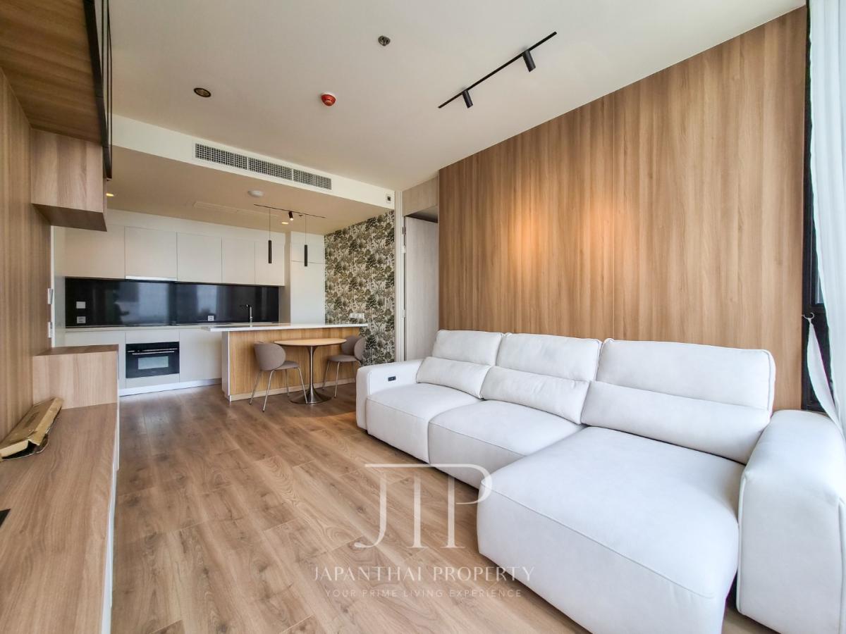 *Noble Form Thonglor* Rent: 70,000THB Modern Muji style 63sq.m 2bed unit for rent in Thonglor area.  