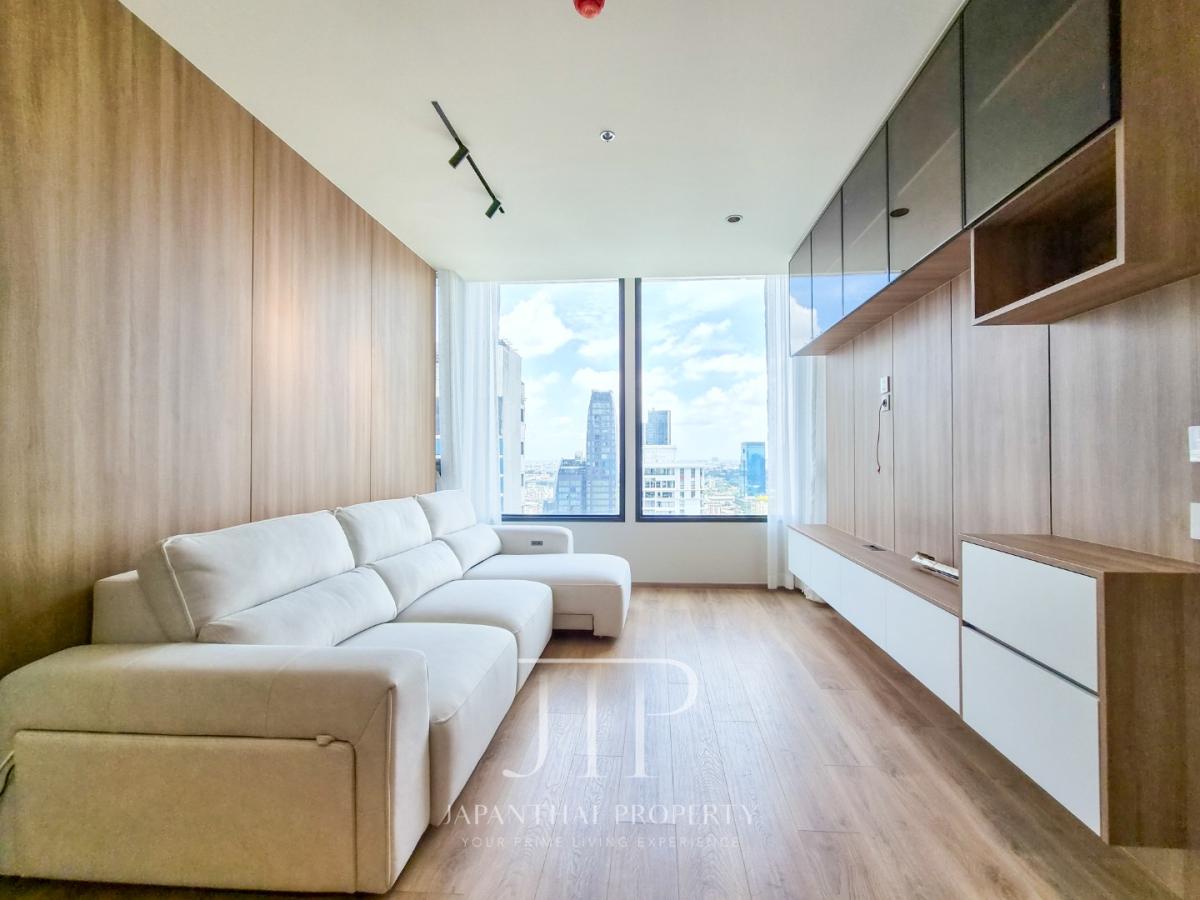 *Noble Form Thonglor* Rent: 70,000THB Modern Muji style 63sq.m 2bed unit for rent in Thonglor area.  
