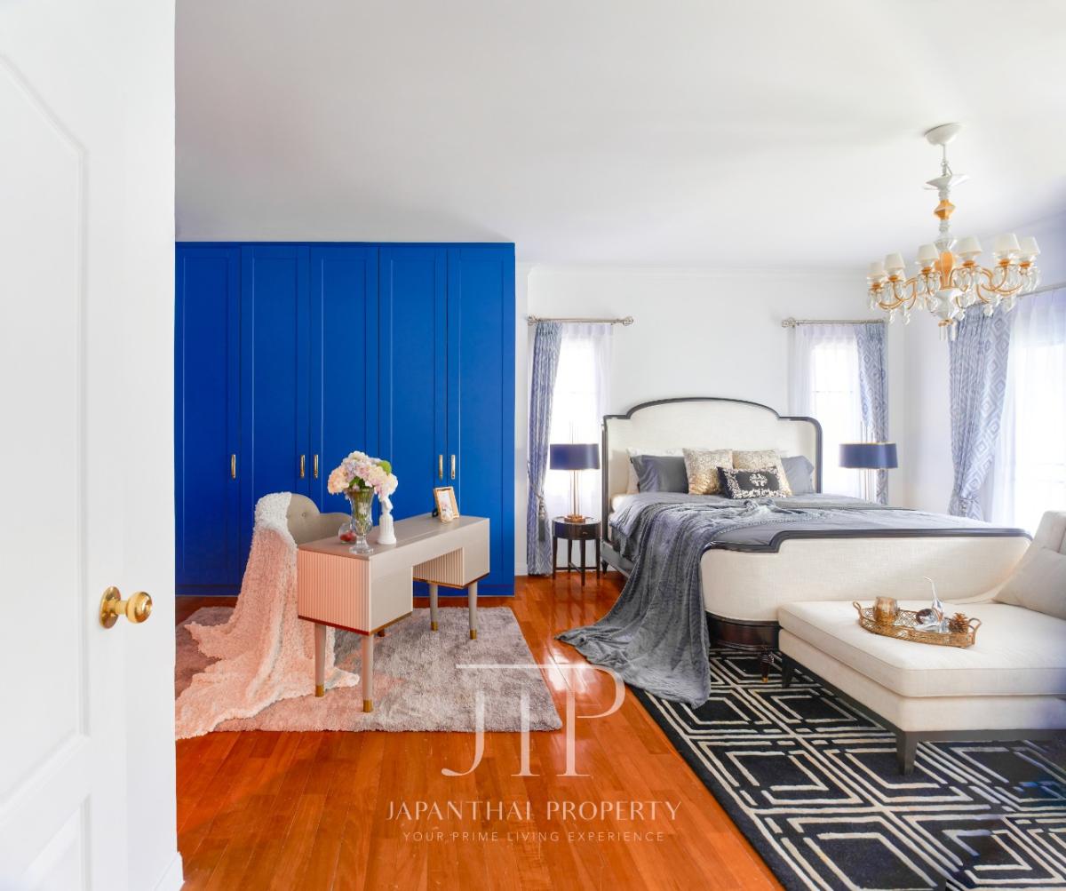 *Fantasia Villa 3* Gated house project Sale: 28MTHB, Rent: 100,000THB 400sq.m, 71.67sq.wah, 3 bed house in Sukhumvit 109 Bearing area   
