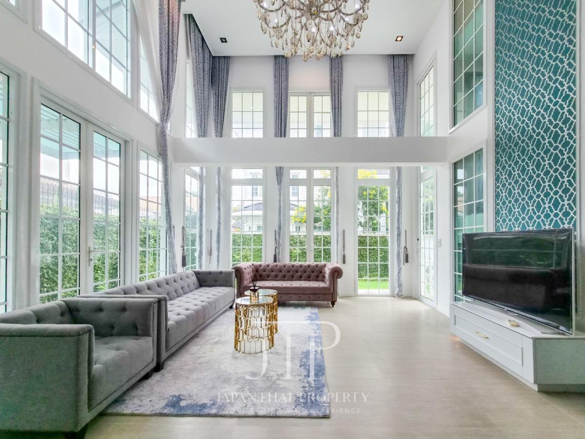 *Fantasia Villa 3* Gated house project Sale: 28MTHB, Rent: 100,000THB 400sq.m, 71.67sq.wah, 3 bed house in Sukhumvit 109 Bearing area 