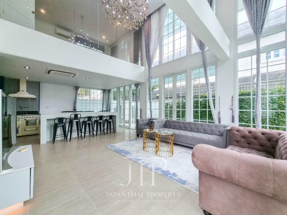 *Fantasia Villa 3* Gated house project Sale: 28MTHB, Rent: 100,000THB 400sq.m, 71.67sq.wah, 3 bed house in Sukhumvit 109 Bearing area 