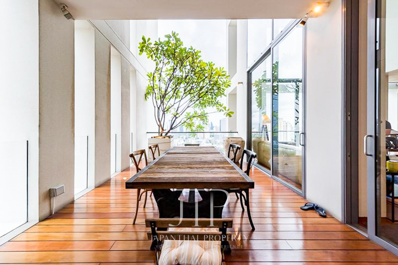 *The Sukhothai Residences* Rent: 300,000THB Duplex penthouse 345sq.m 3bed unit for rent in Sathorn.